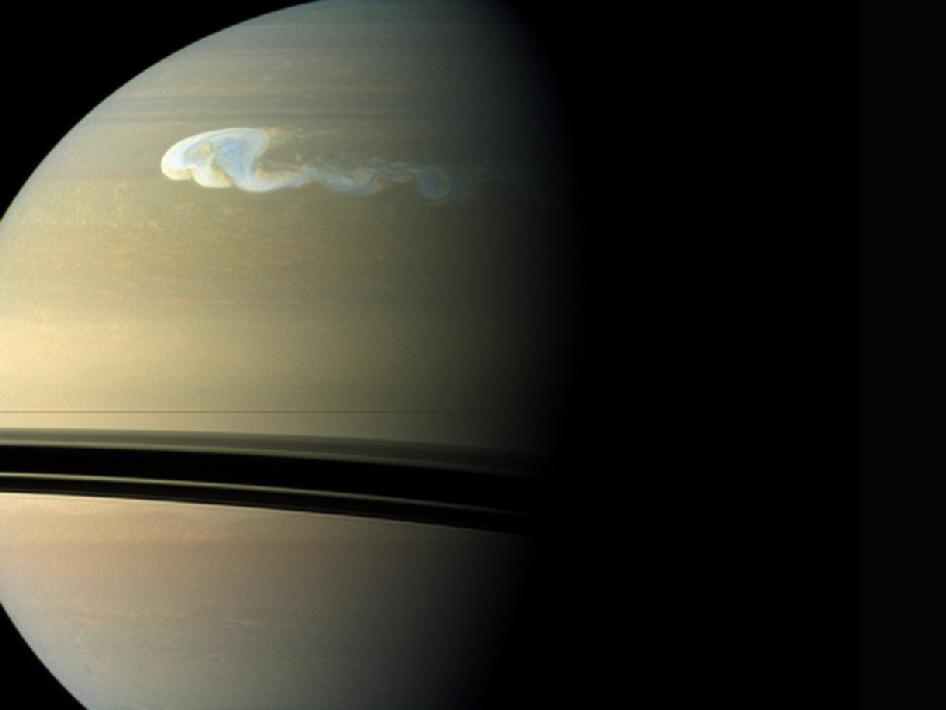 Curiosidades atmosféricas de Saturno